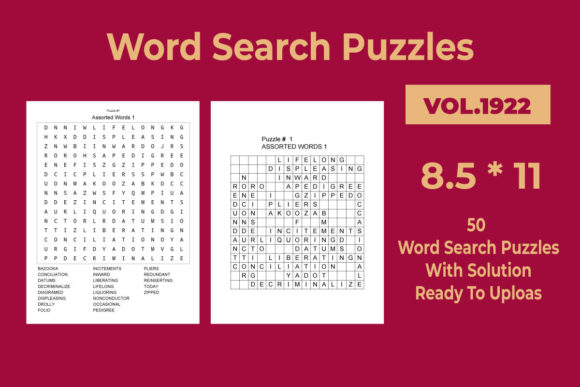 Download Word Search Puzzles Vol 1922 - Premium Bundle